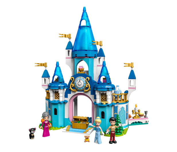 LEGO Disney Princess 43206 Zamek Kopciuszka i księcia z bajki - 1040625 - zdjęcie 8